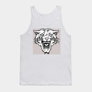 Tiger Head Tank Top